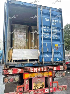 Ny containersändning av stenmönster Vinly-golv till Malaysia